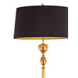 Lampadar modern aurie abajur textil negru 1xE27/60W Batumi 1955 Jupiter